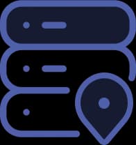 ۱. انتخاب موقعیت سرور