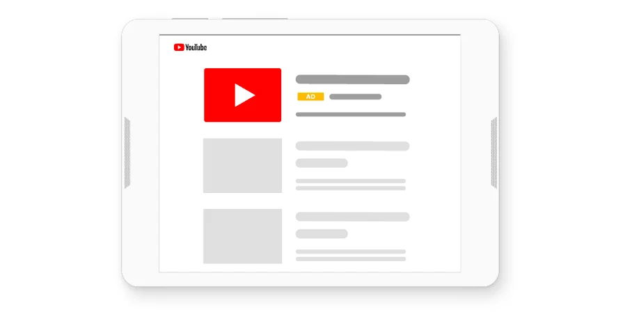 فرمت Video discovery ads در تبلیغات ویدئویی گوگل